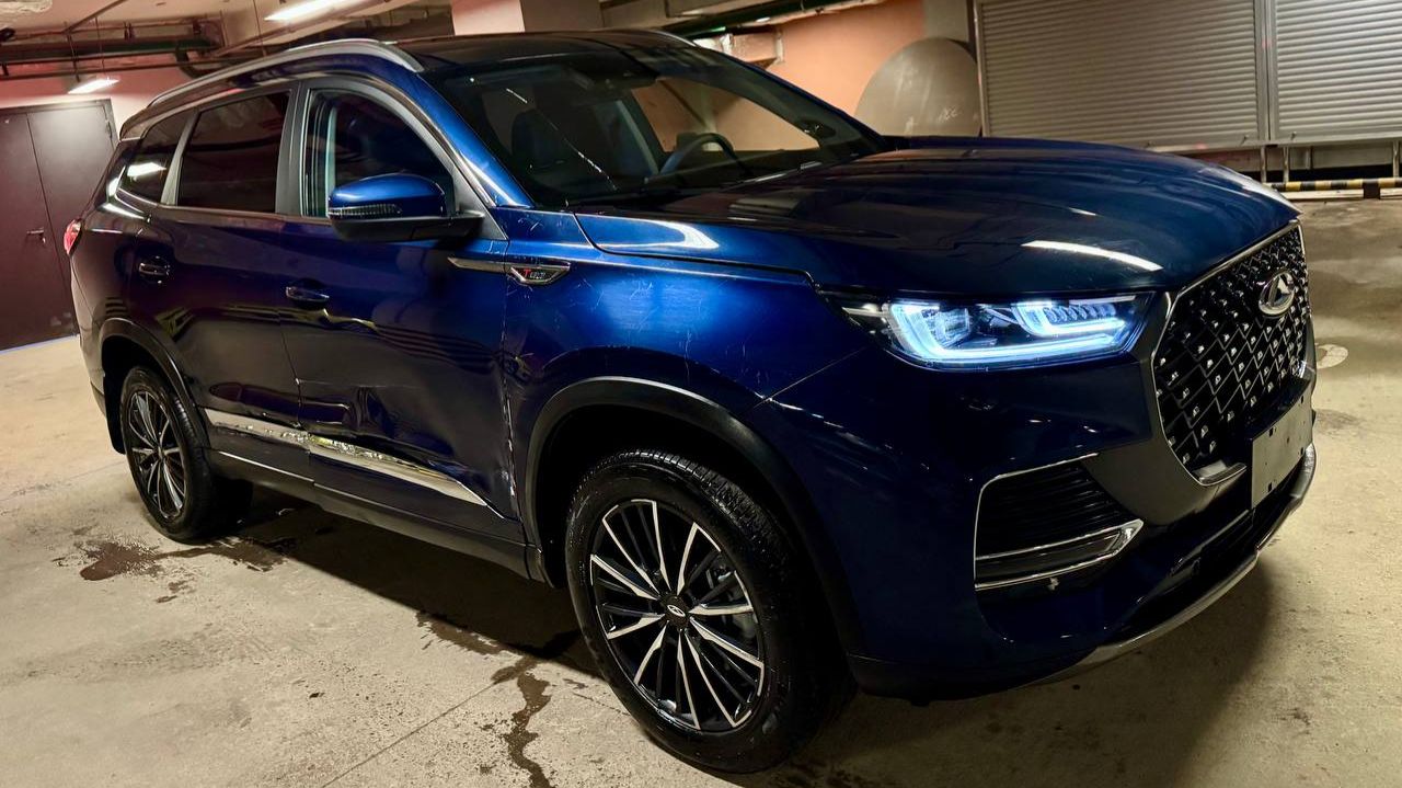 Chery Tiggo 8 Pro Max; 2.0 AT; 2023; Синий смотреть онлайн