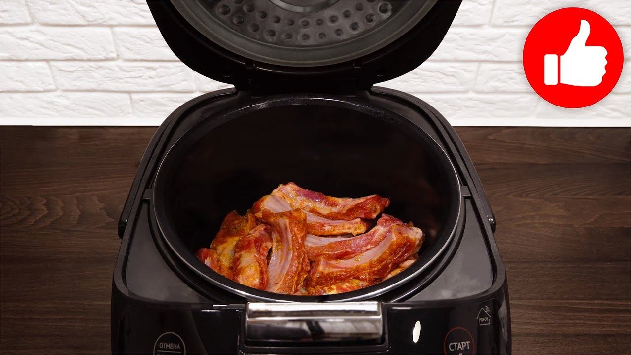 Только свиные ребрышки и лук: Теперь я больше не жарю! Ужин для семьи, просто и вкусно в мультиварке смотреть онлайн