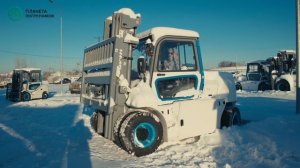 Электромобильный погрузчик SHANN - Уличное хранение и работа на морозе