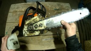 ПРАВИЛЬНОЕ НАТЯЖЕНИЕ ЦЕПИ НА БЕНЗОПИЛЕ ШТИЛЬ 180.