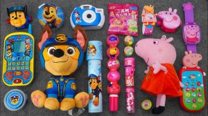 Продолжительный обзор конфет «Свинка Пеппа» и «Щенячий патруль» | Увлекательные игрушки