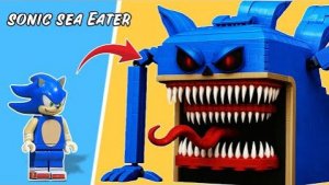 ПОЖИРАТЕЛЬ МОРЕЙ из LEGO, поменявшийся местами с СОНИКОМ, раскрывает свои СВЕРХСПОСОБНОСТИ