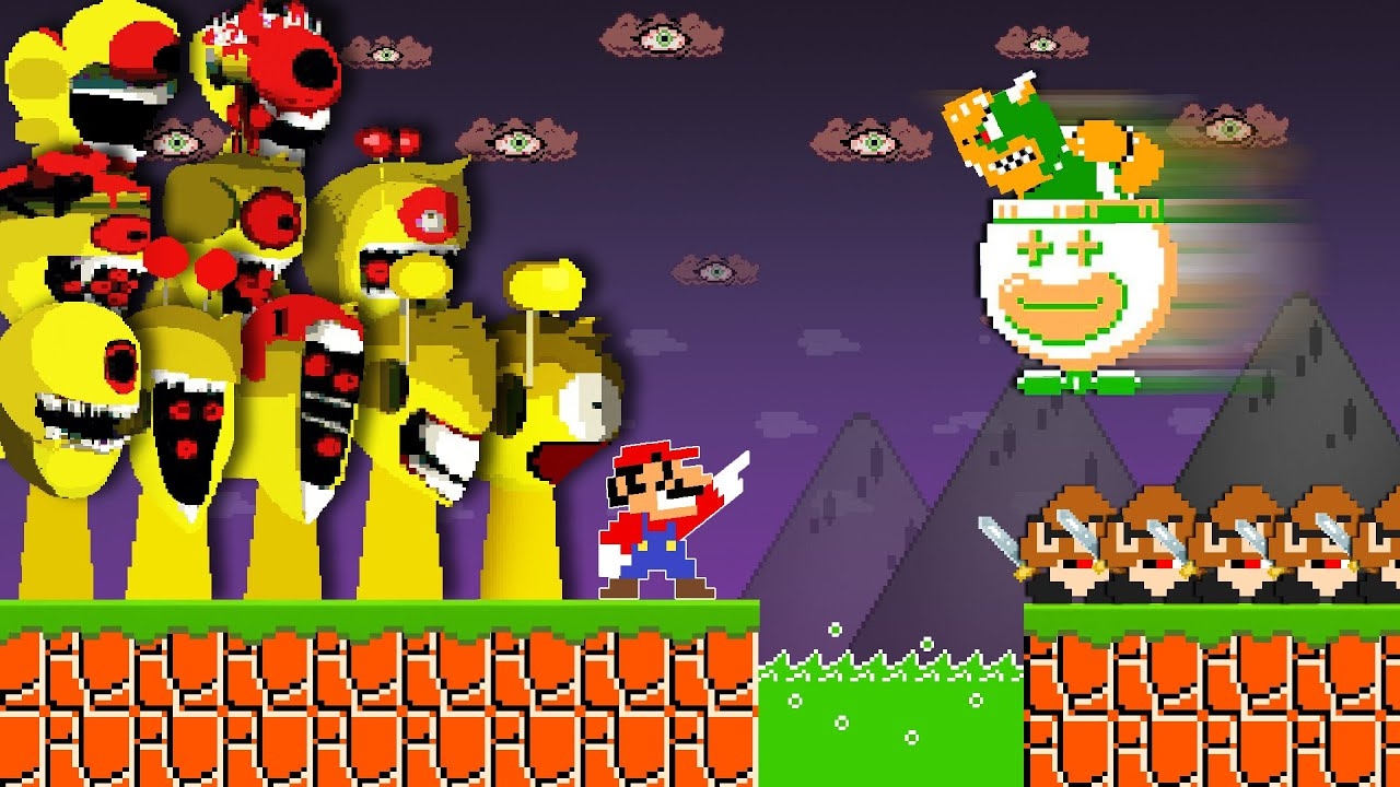 🆚Марио и Спрунки Венда (ФАЗЫ: 2-3-4-5-6-7-8-9-10-11) против команды Боузера смотреть онлайн