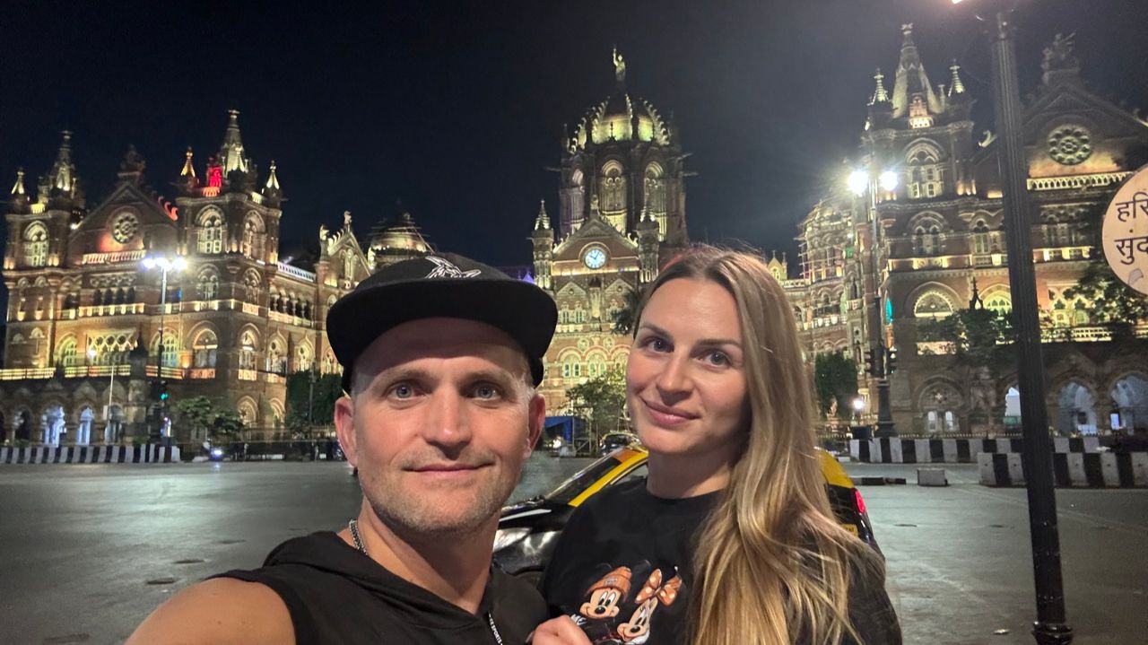 5 часть Индия 2025г. Дорога от ГОА до города Мумбаи. Жара 50. Тяжелый путь.