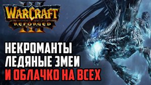 Некроманты, Ледяные змеи и Облачко на всех: Sheik (Ud) vs Leqi (Hum) Warcraft 3 Reforged