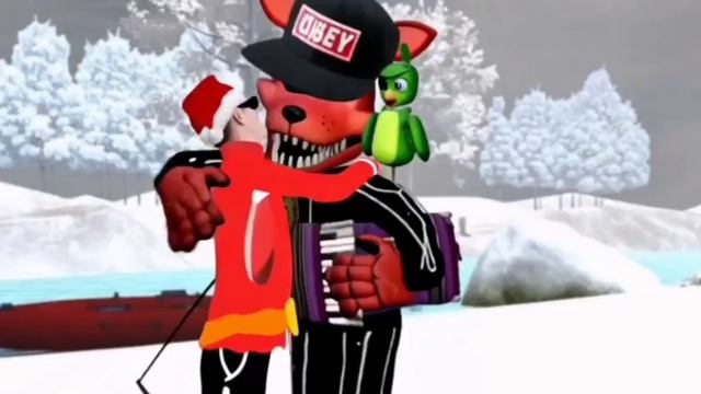 Я обнялся с Foxy 15k. (сделано нейросетью) смотреть онлайн