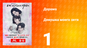 Девушка моего зятя 1 сезон 1 серия