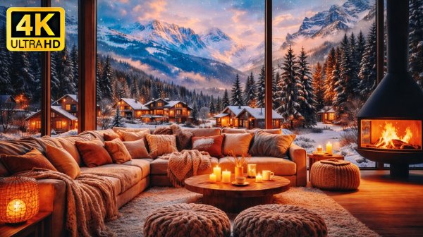 Камин 4K / Звуки Камина / Fireplace