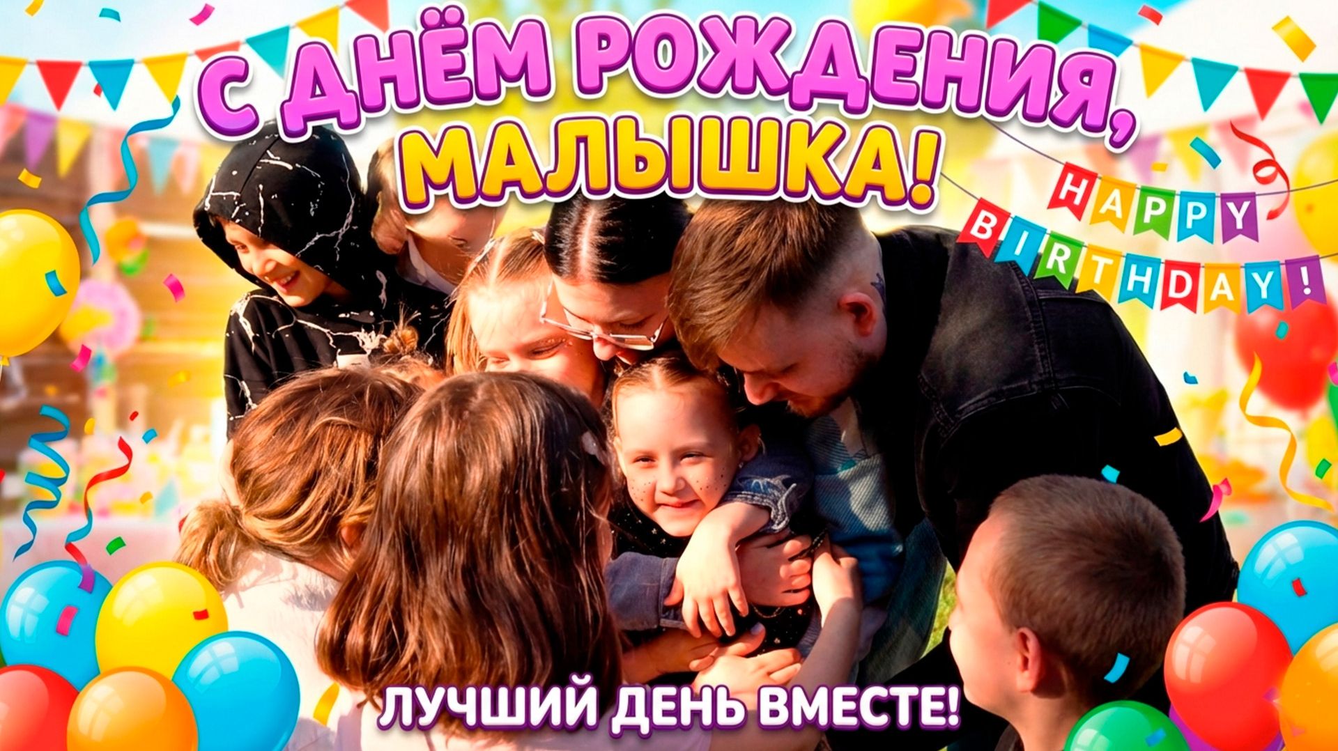 Детский день рождения!