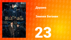 Зимняя Бегония 1 сезон 23 серия