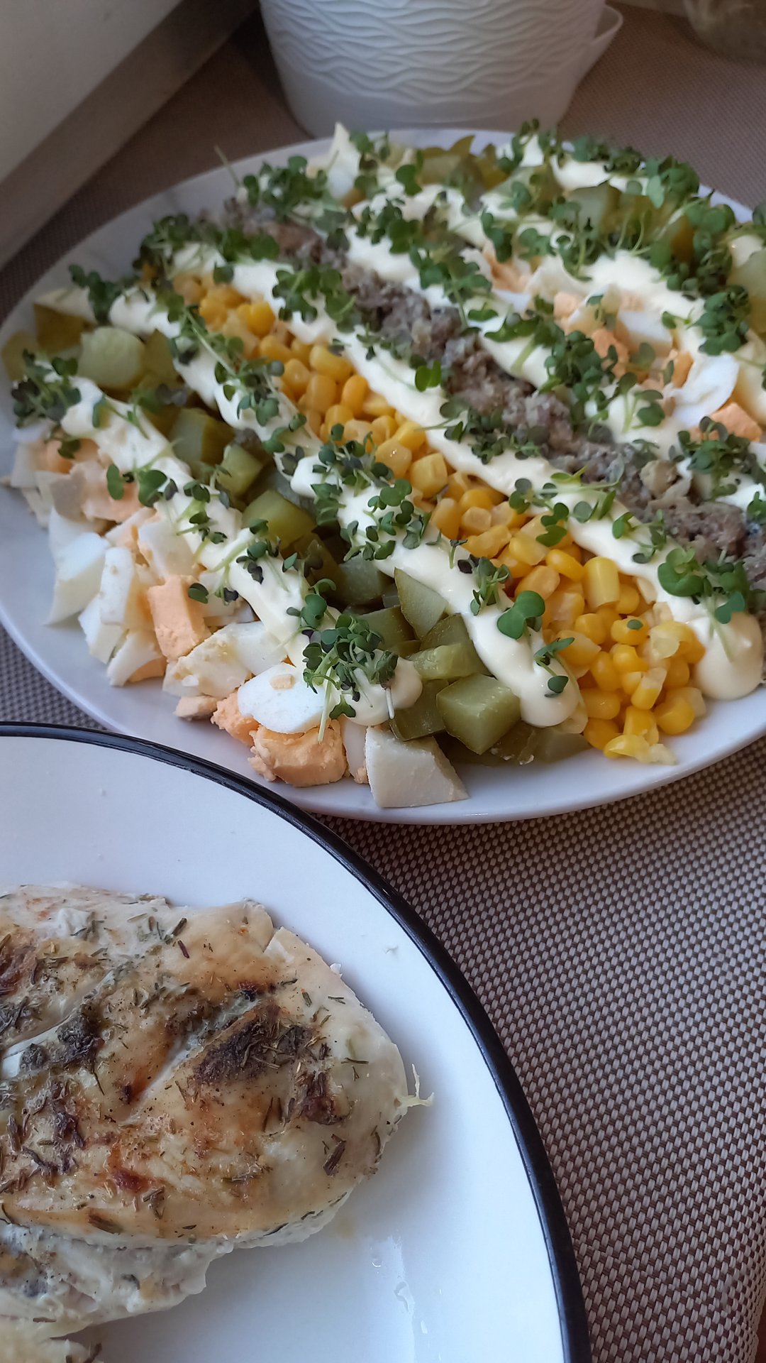 Нарядный салат 