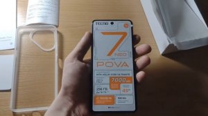 Смартфон 
Tecno POVA 7 NEO 
(Обзор)