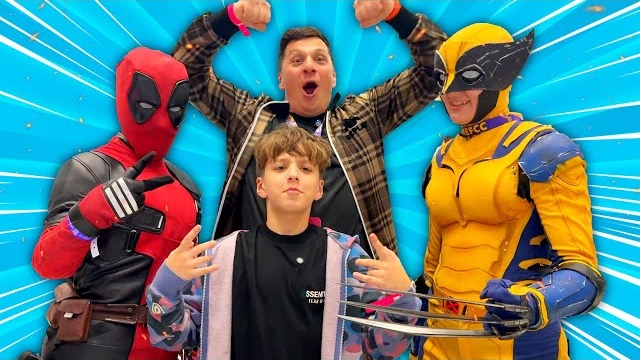 Что произойдет если вместе собрать 10000 косплееров Артур и Давид на Comic Con смотреть онлайн