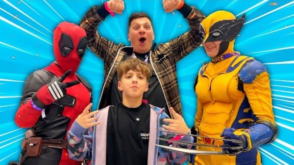 Что произойдет если вместе собрать 10000 косплееров Артур и Давид на Comic Con