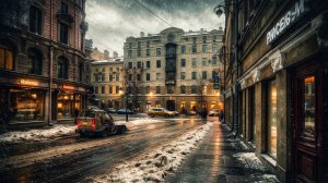 Прогулка по Санкт-Петербургу зимой