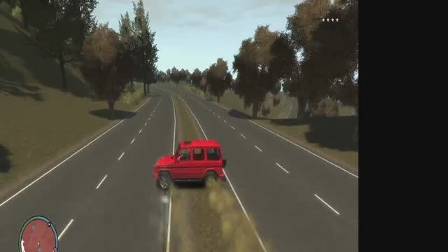 Mercedes-Benz G55 не ушол от погони на гелике  в Grand Theft Auto IV жётская погоня в гта 4