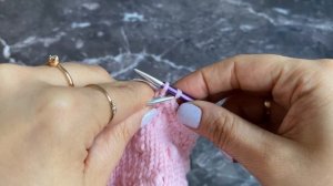 Способ закрытия петель, при котором лицевая гладь не закручивается (один из многих)