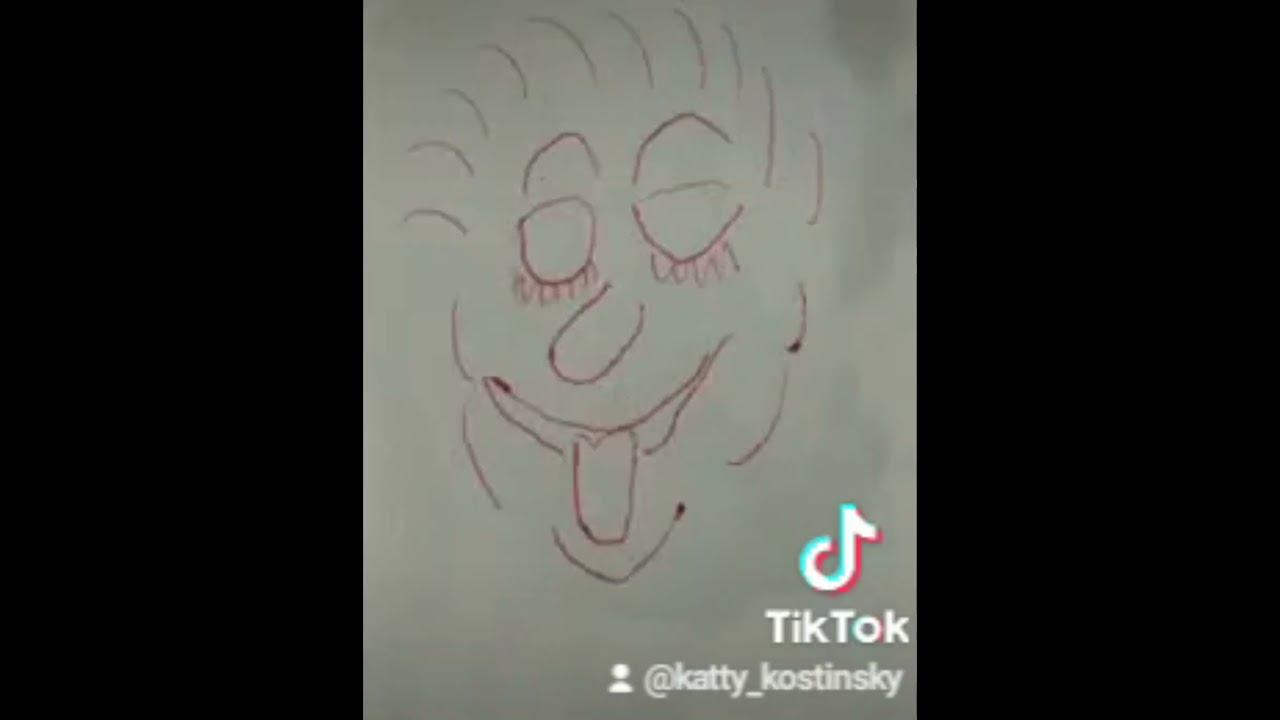 First Cartooned Face/ Первая мульто-рожица