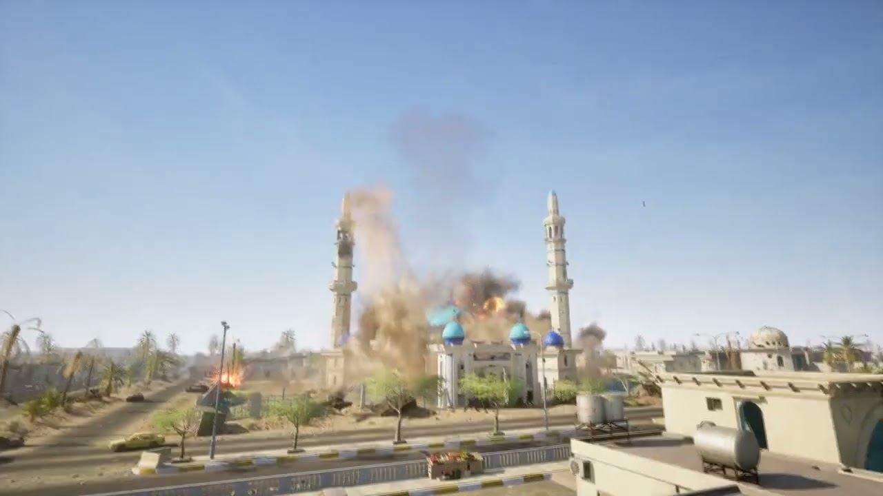 Битва в центре Фалуджи в SQUAD 10.1 смотреть онлайн