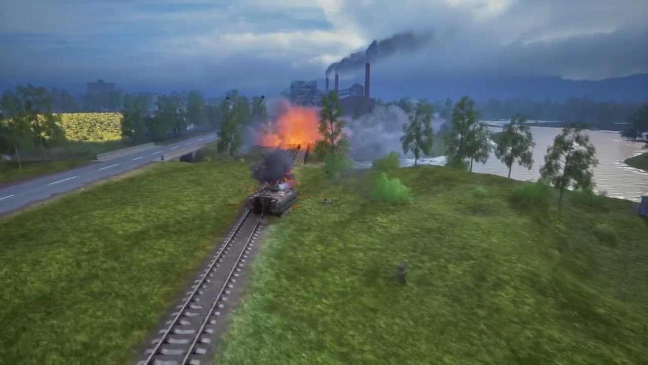 Бронегруппа заезжает на юг Нарвы в SQUAD 10.1 смотреть онлайн