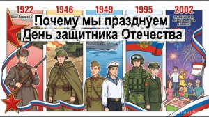 ДЕНЬ ЗАЩИТНИКА ОТЕЧЕСТВА // Почему мы его празднуем?