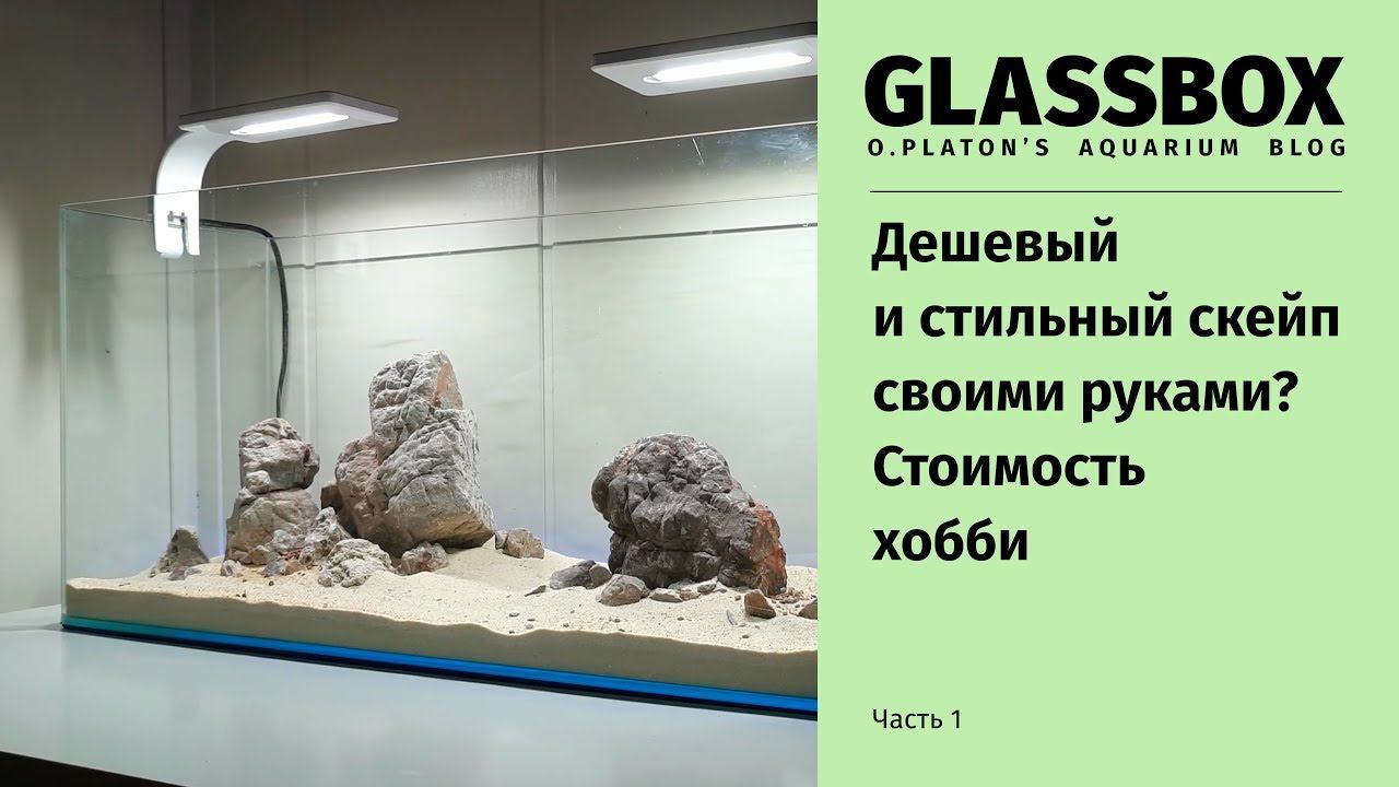 1 - Дешевый и стильный аквариум своими руками. Стоимость хобби. смотреть онлайн