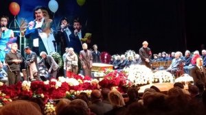 Евгений Гришковец на церемонии прощания с Игорем Золотовицким 17.01.26.