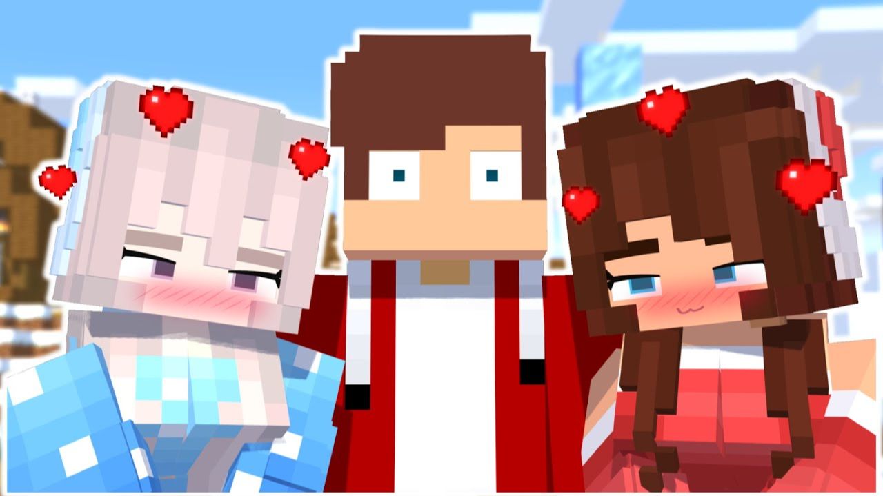 Рождественская история любви Джей Джей?! - Анимация для Майнкрафта смотреть онлайн