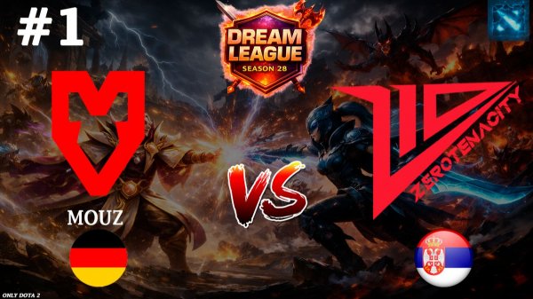 ПЕРВЫЙ МАТЧ НА ВЫЛЕТ ИЗ КВАЛ | Mouz vs Zero Tenacity #1 (BO3) ESL One Birmingham 2026