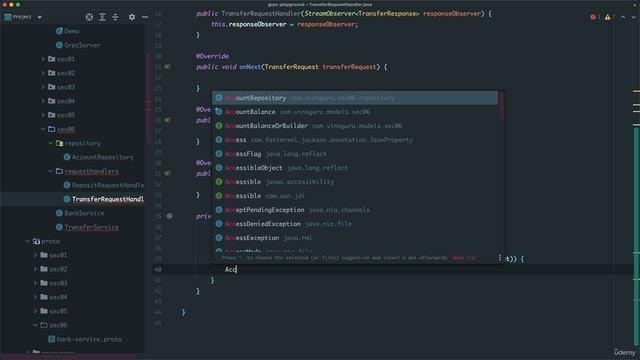003 BiDirectional Streaming Service Implementation смотреть онлайн