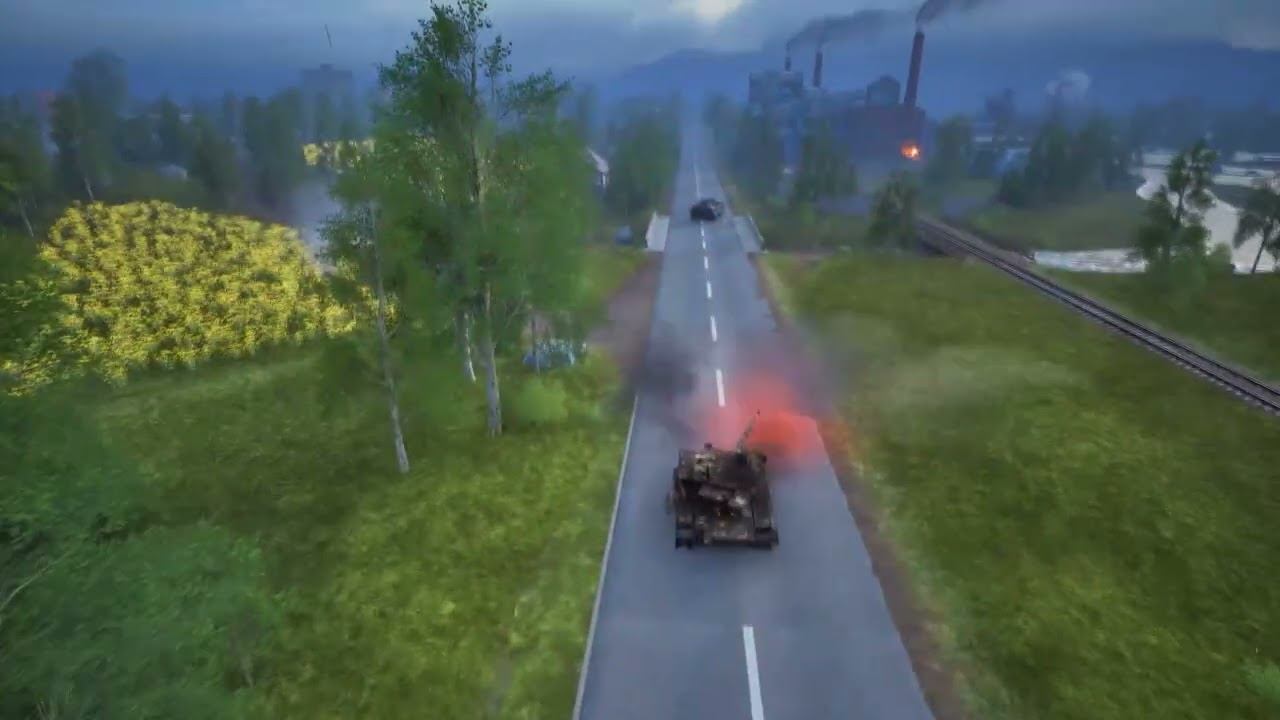 Танковый рейд на улицах Нарвы в SQUAD 10.1 смотреть онлайн