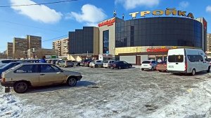 Магнитогорск, улица 50-летия Магнитки и улица Тевосяна, микрорайон 142А (18.03.2022)