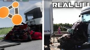 Аварии на реальных событиях #26|BeamNG Drive