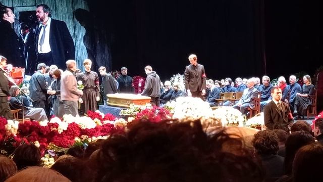 Александр Жигалкин на церемонии прощания с Игорем Золотовицким 17.01.26