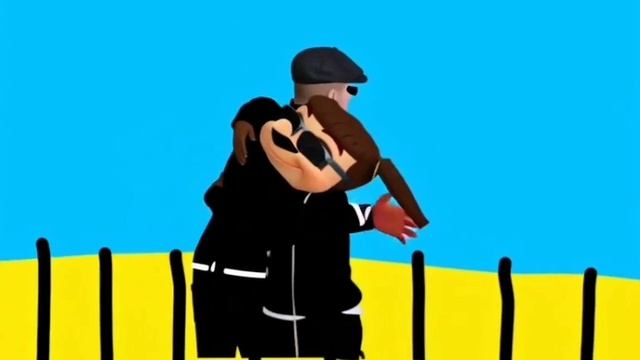 Я обнялся по дружески с Мишой плеем. (сделано нейросетью) смотреть онлайн