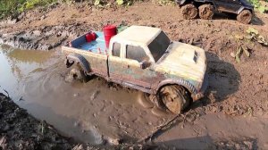 Сравнительный тест Гелик 6х6 и пикап со спаркой колес