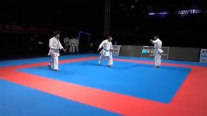 Командное ката Унсу + бункай