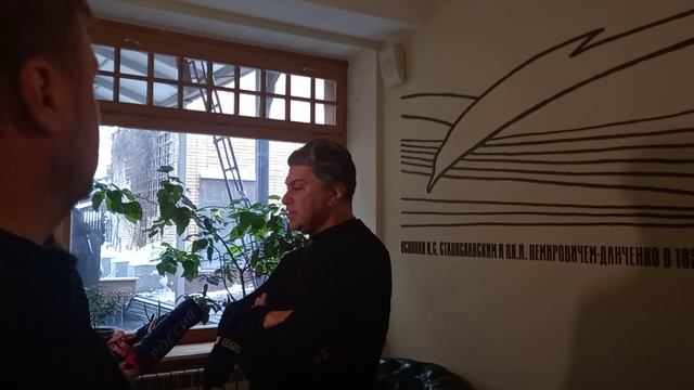 Николай Цискаридзе на церемонии прощания с И.Я. Золотовицким 17.01.26