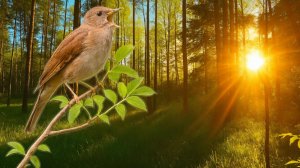 🌿 Весенний Лес и Птицы | Утреннее пробуждение леса для сна, релакса, учёбы и медитации