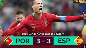Португалия Испания 3-3. Кубок мира. Обзор матча