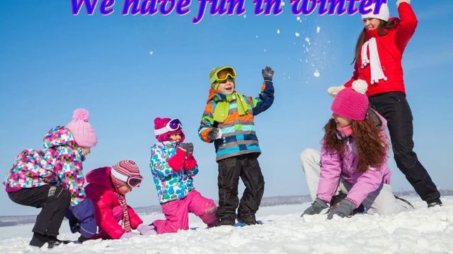 We have fun in winter(Music from Sergey Kolosov) смотреть онлайн