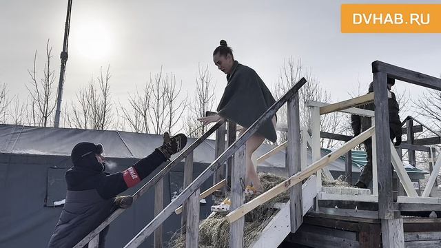 Как прошли крещенские купания в поселке имени Горького смотреть онлайн