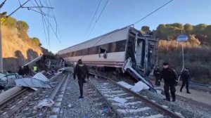 Трехдневный траур объявлен в Испании по жертвам железнодорожной катастрофы.