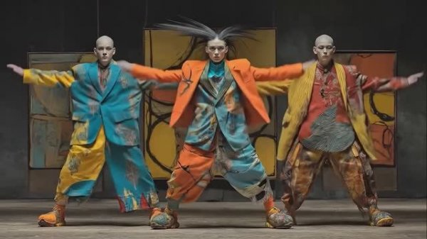 AI Dance Video - I’m Living In Color