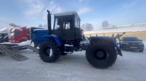 Трактор ХТЗ Т-150 после капитального ремонта отгружается заказчику