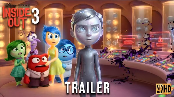 Головоломка 3: Inside Out 3 (Трейлер 2026)