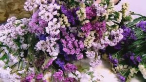 Подготовка Статицы для Зимних Букетов. Флористика - Букеты Для Настольной и Напольной Вазы.