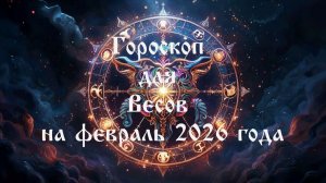 Гороскоп для Весов на февраль 2026 года