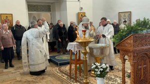 Крещение Господне. Епископ Макарий совершил Литургию в Воскресенском кафедральном соборе в Нерчинске