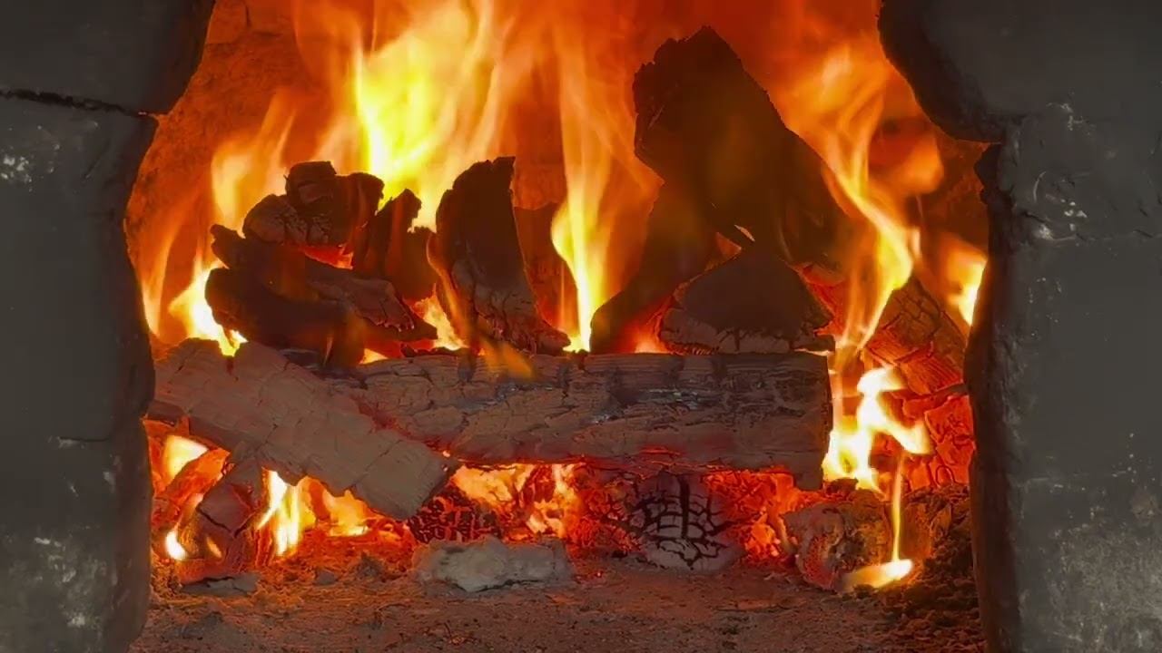 Камин / Русская печь / Треск дров смотреть онлайн